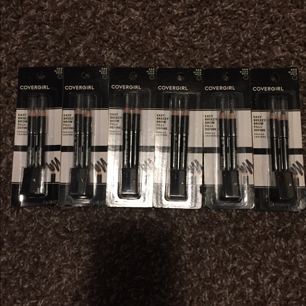 9 Covergirl Black and Brown Eyeshadow Pencils